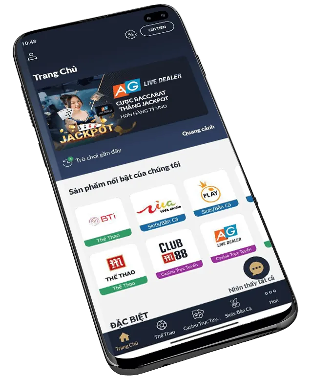 Giao diện tổng quan Go888 Casino hiện đại và thân thiện
