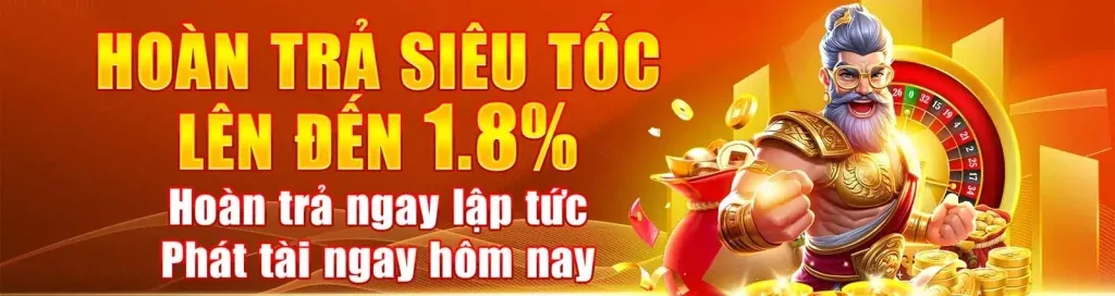 Thưởng nạp và hoàn trả Go888